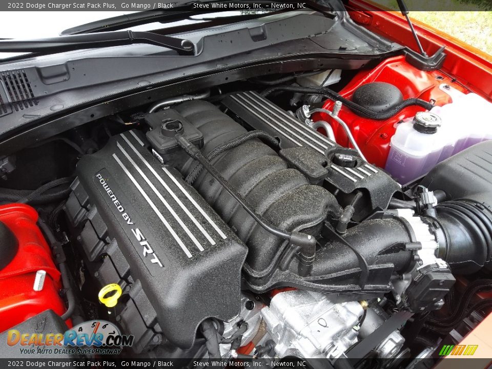 2022 Dodge Charger Scat Pack Plus 392 SRT 6.4 Liter HEMI OHV 16-Valve VVT MDS V8 Engine Photo #9