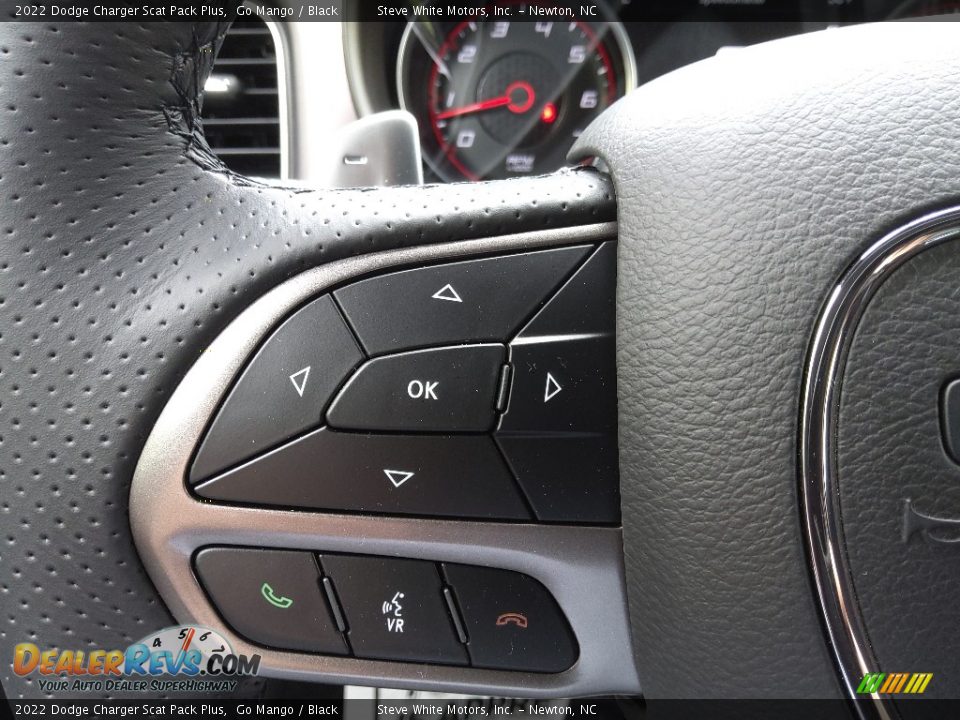 2022 Dodge Charger Scat Pack Plus Steering Wheel Photo #19