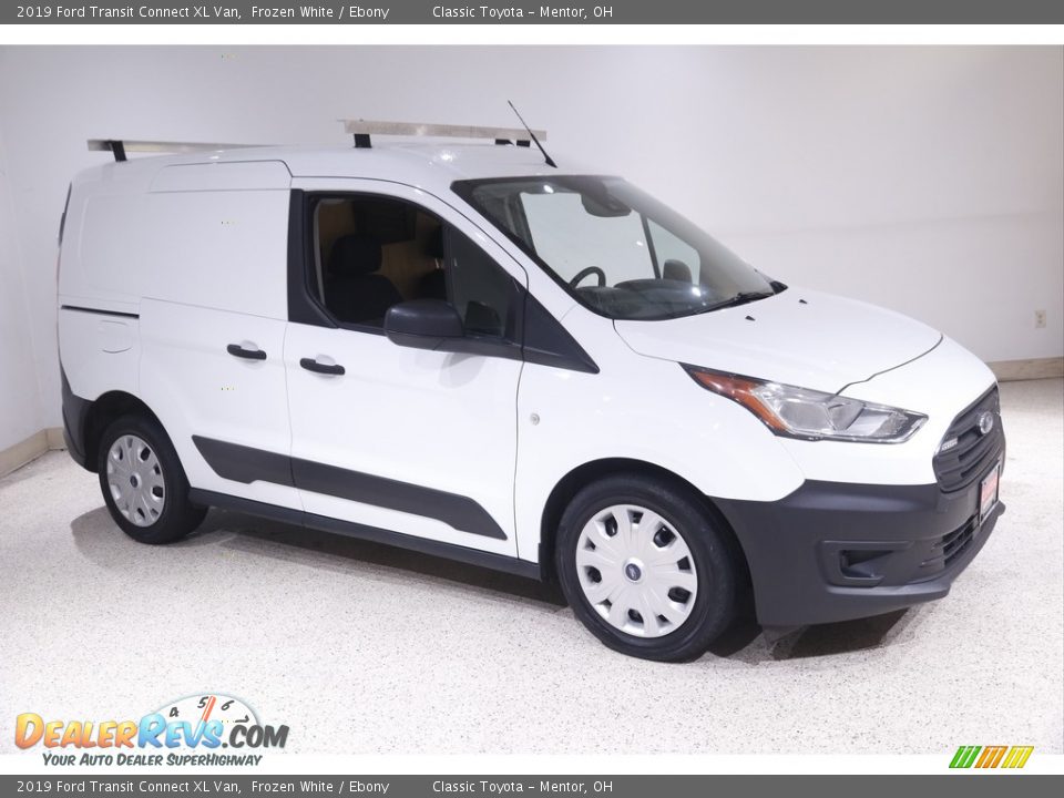2019 Ford Transit Connect XL Van Frozen White / Ebony Photo #1