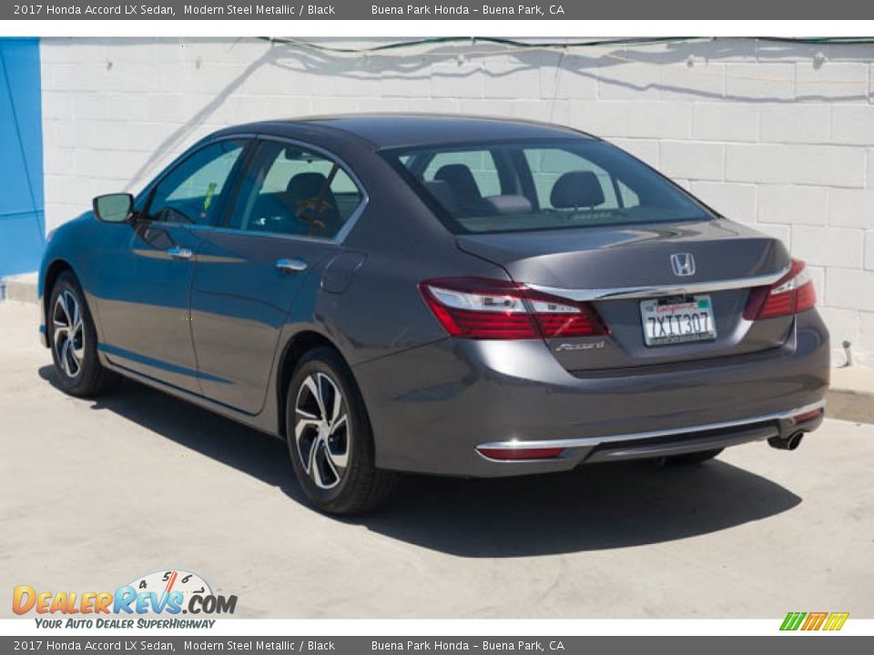 2017 Honda Accord LX Sedan Modern Steel Metallic / Black Photo #2