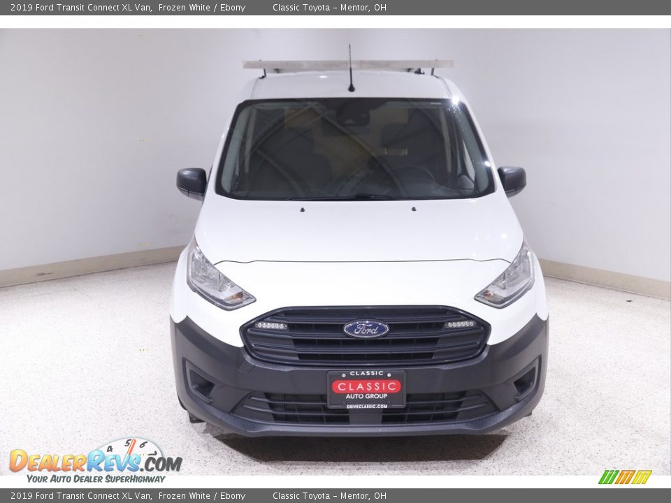 2019 Ford Transit Connect XL Van Frozen White / Ebony Photo #2