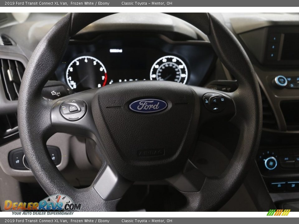 2019 Ford Transit Connect XL Van Frozen White / Ebony Photo #7