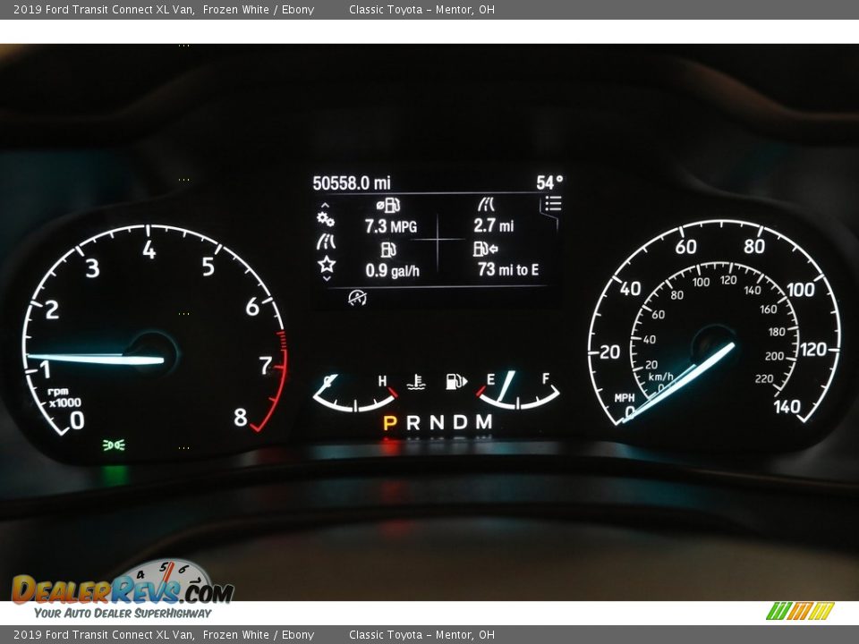 2019 Ford Transit Connect XL Van Frozen White / Ebony Photo #8