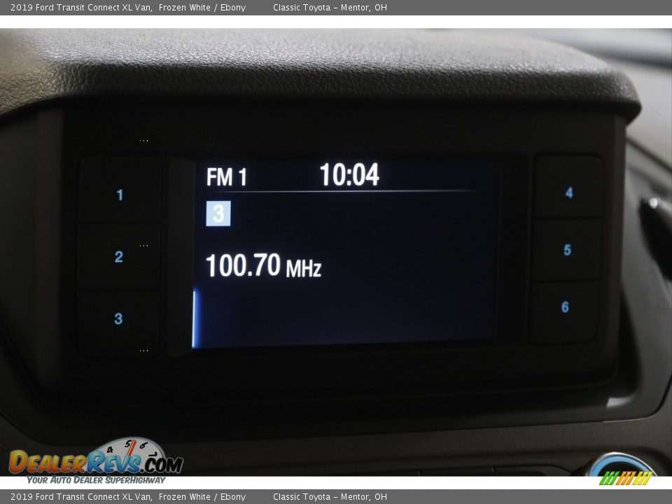 2019 Ford Transit Connect XL Van Frozen White / Ebony Photo #10