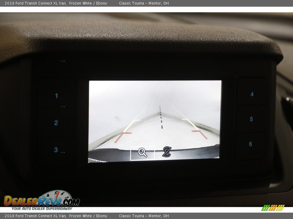 2019 Ford Transit Connect XL Van Frozen White / Ebony Photo #12