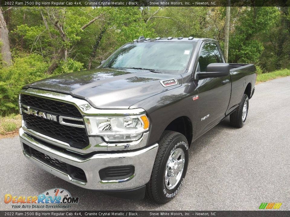 2022 Ram 2500 Big Horn Regular Cab 4x4 Granite Crystal Metallic / Black Photo #2