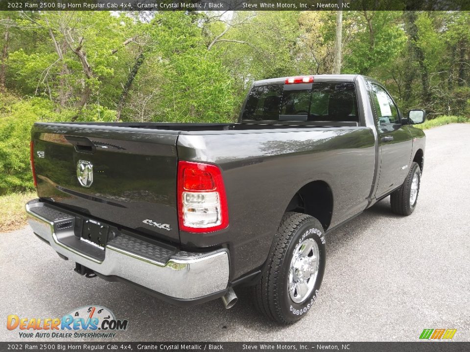 2022 Ram 2500 Big Horn Regular Cab 4x4 Granite Crystal Metallic / Black Photo #6