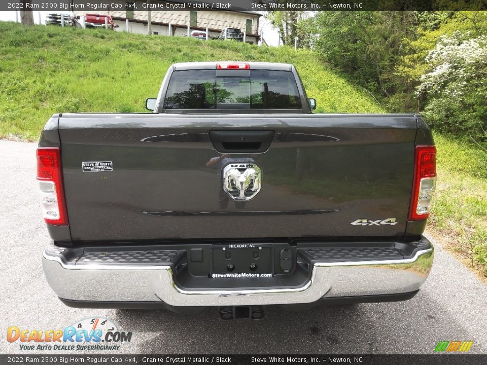 2022 Ram 2500 Big Horn Regular Cab 4x4 Granite Crystal Metallic / Black Photo #7