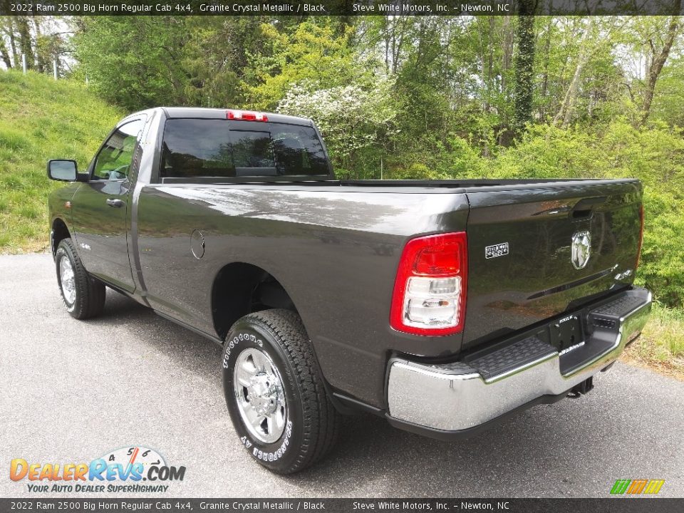 2022 Ram 2500 Big Horn Regular Cab 4x4 Granite Crystal Metallic / Black Photo #9