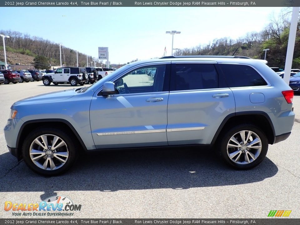 2012 Jeep Grand Cherokee Laredo 4x4 True Blue Pearl / Black Photo #2