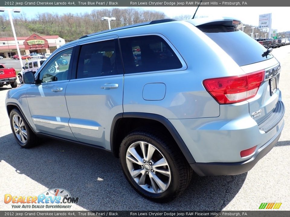 2012 Jeep Grand Cherokee Laredo 4x4 True Blue Pearl / Black Photo #3