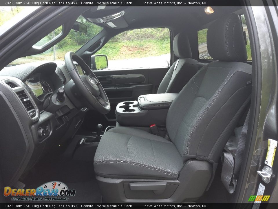 Front Seat of 2022 Ram 2500 Big Horn Regular Cab 4x4 Photo #11