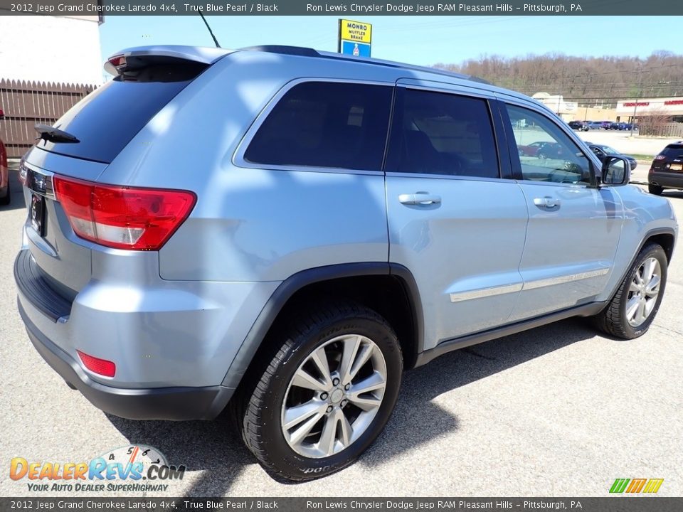 2012 Jeep Grand Cherokee Laredo 4x4 True Blue Pearl / Black Photo #6