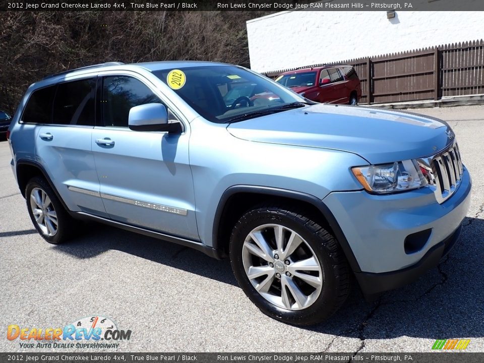 2012 Jeep Grand Cherokee Laredo 4x4 True Blue Pearl / Black Photo #8