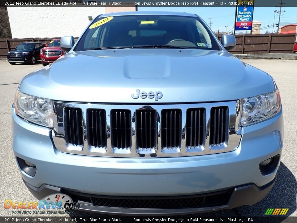 2012 Jeep Grand Cherokee Laredo 4x4 True Blue Pearl / Black Photo #9