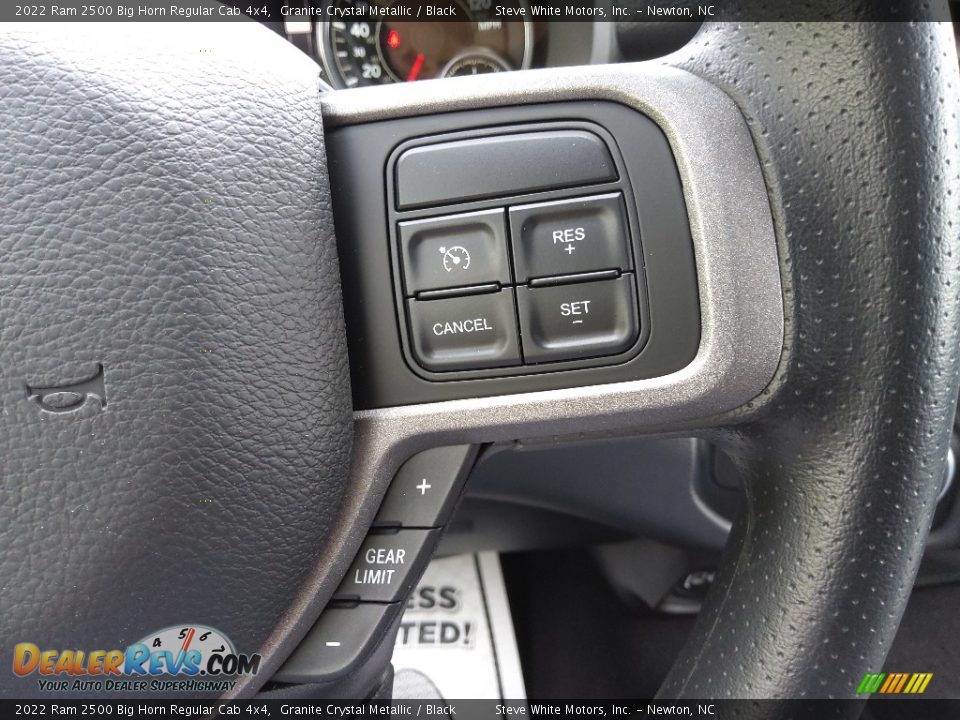 2022 Ram 2500 Big Horn Regular Cab 4x4 Steering Wheel Photo #16