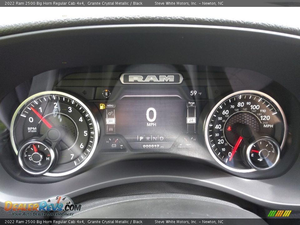 2022 Ram 2500 Big Horn Regular Cab 4x4 Gauges Photo #17