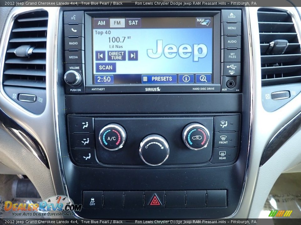 2012 Jeep Grand Cherokee Laredo 4x4 True Blue Pearl / Black Photo #19