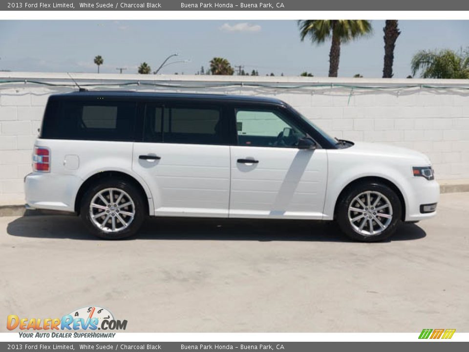 White Suede 2013 Ford Flex Limited Photo #13