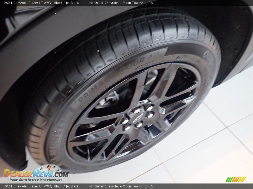 2021 Chevrolet Blazer LT AWD Black / Jet Black Photo #8