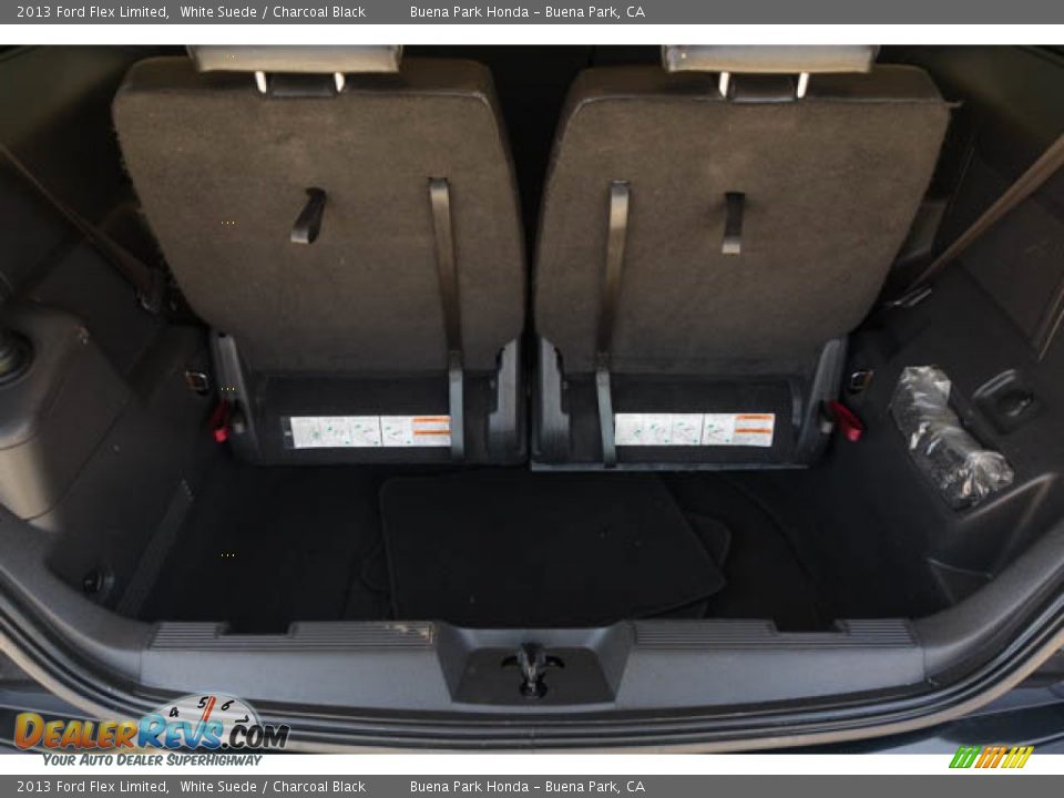 2013 Ford Flex Limited White Suede / Charcoal Black Photo #22