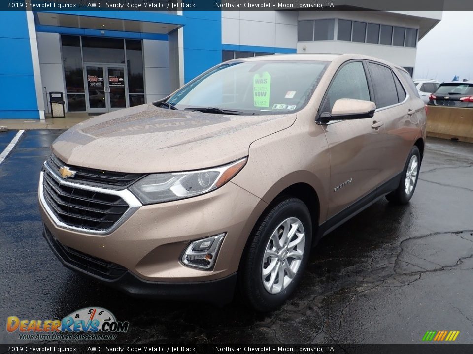 2019 Chevrolet Equinox LT AWD Sandy Ridge Metallic / Jet Black Photo #2