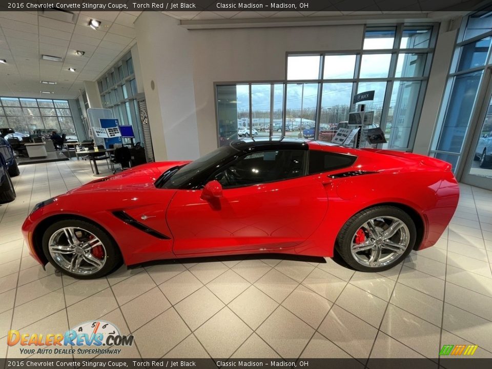 2016 Chevrolet Corvette Stingray Coupe Torch Red / Jet Black Photo #2