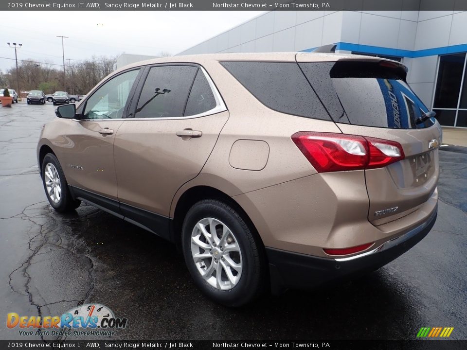 2019 Chevrolet Equinox LT AWD Sandy Ridge Metallic / Jet Black Photo #4