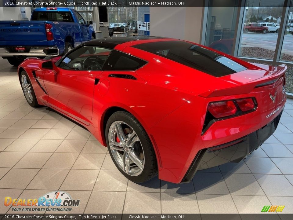 2016 Chevrolet Corvette Stingray Coupe Torch Red / Jet Black Photo #3