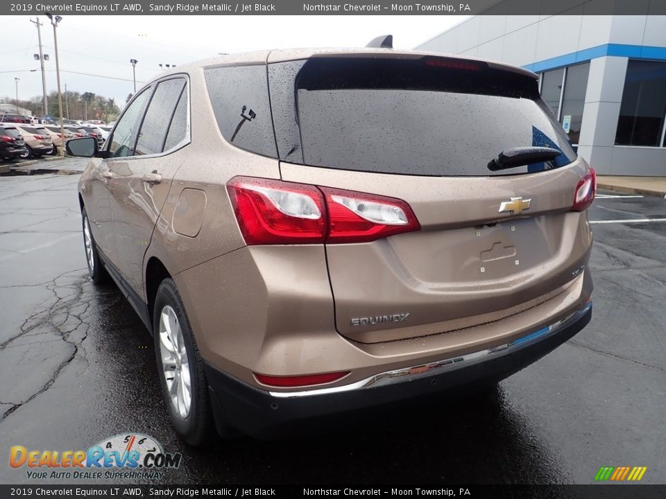 2019 Chevrolet Equinox LT AWD Sandy Ridge Metallic / Jet Black Photo #5