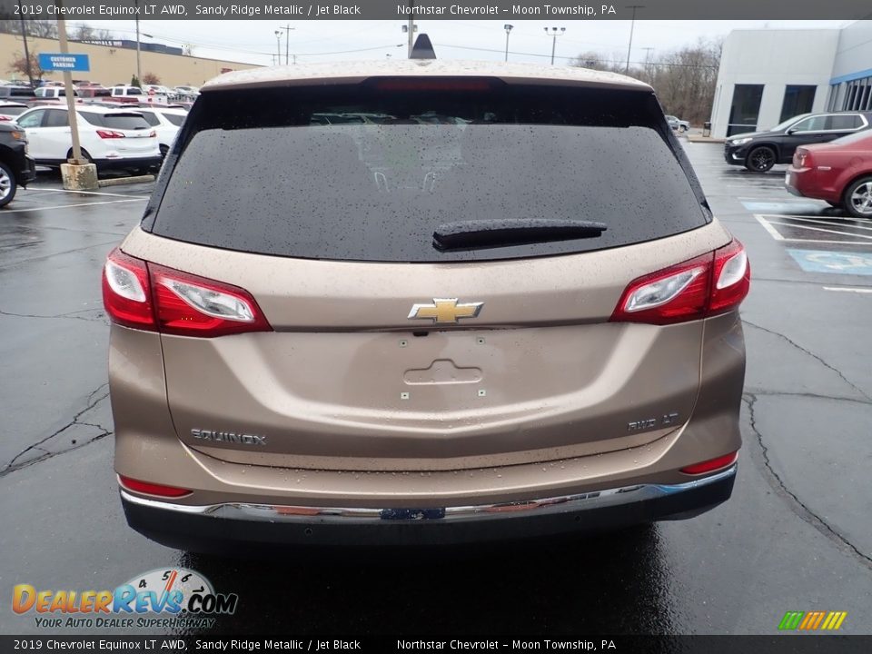 2019 Chevrolet Equinox LT AWD Sandy Ridge Metallic / Jet Black Photo #6