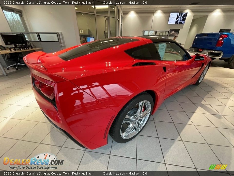 2016 Chevrolet Corvette Stingray Coupe Torch Red / Jet Black Photo #4