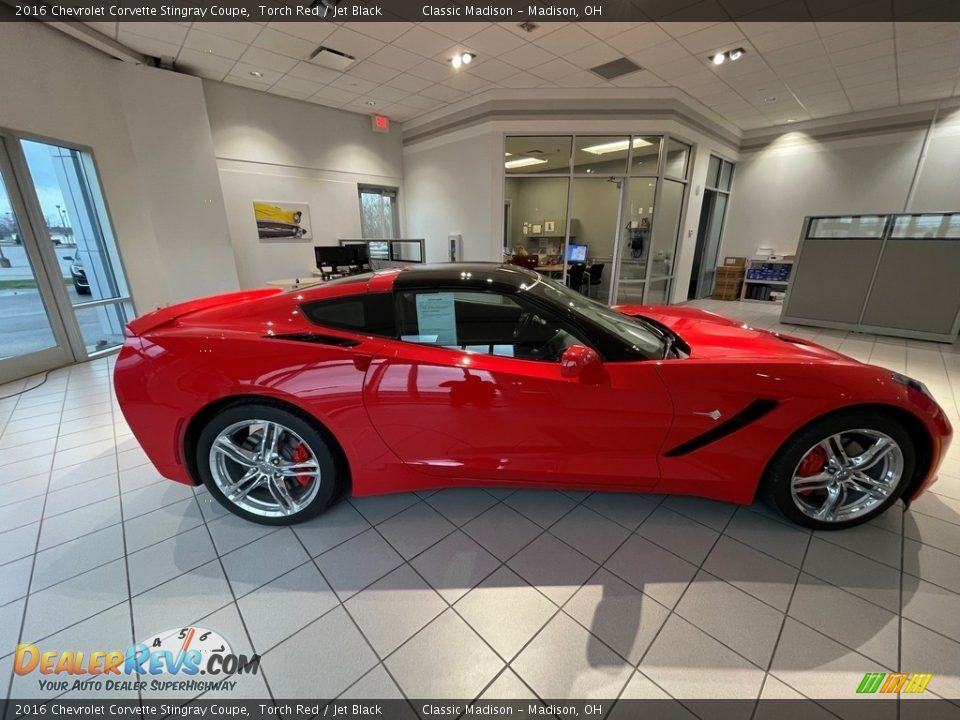 2016 Chevrolet Corvette Stingray Coupe Torch Red / Jet Black Photo #5
