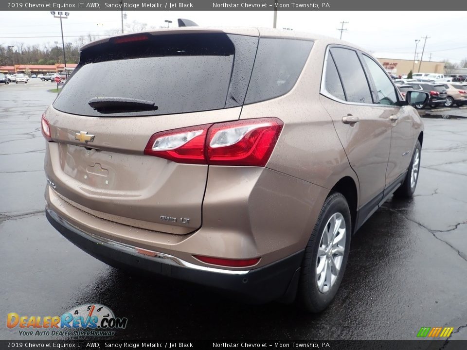 2019 Chevrolet Equinox LT AWD Sandy Ridge Metallic / Jet Black Photo #8