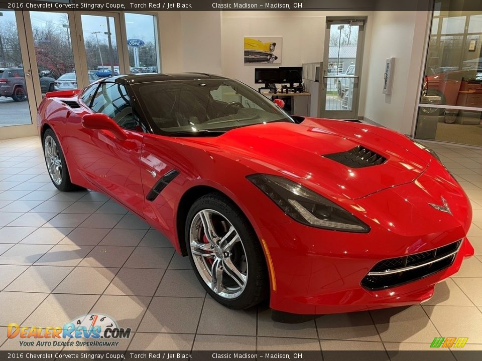 2016 Chevrolet Corvette Stingray Coupe Torch Red / Jet Black Photo #6
