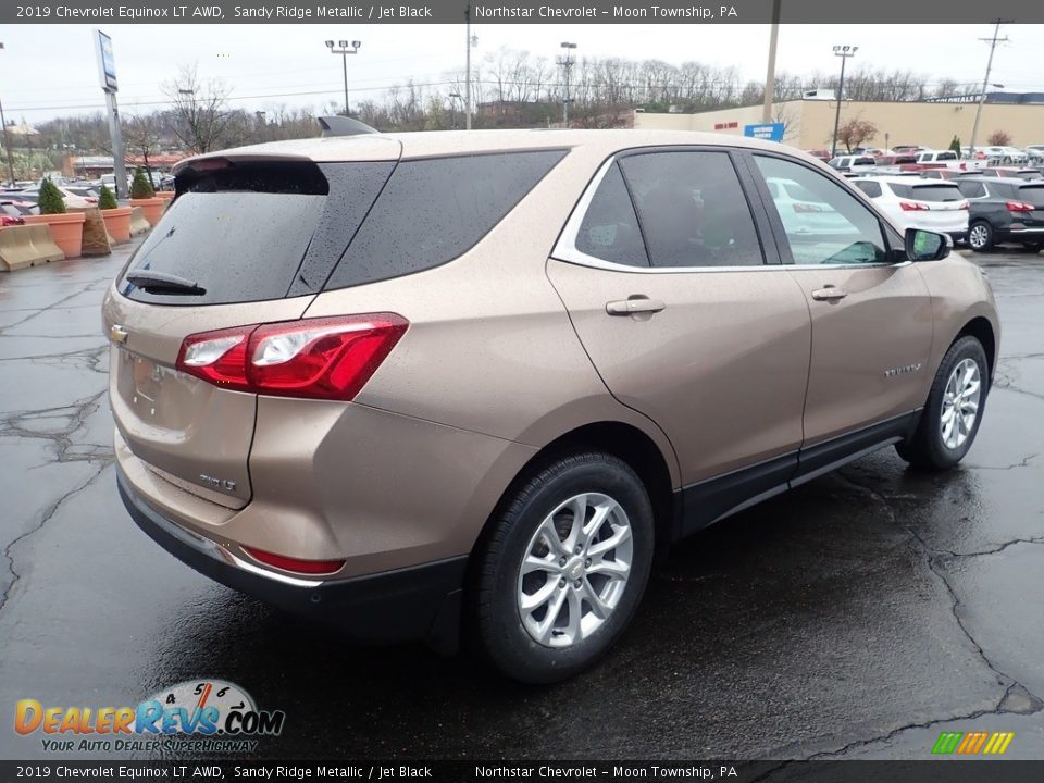 2019 Chevrolet Equinox LT AWD Sandy Ridge Metallic / Jet Black Photo #9