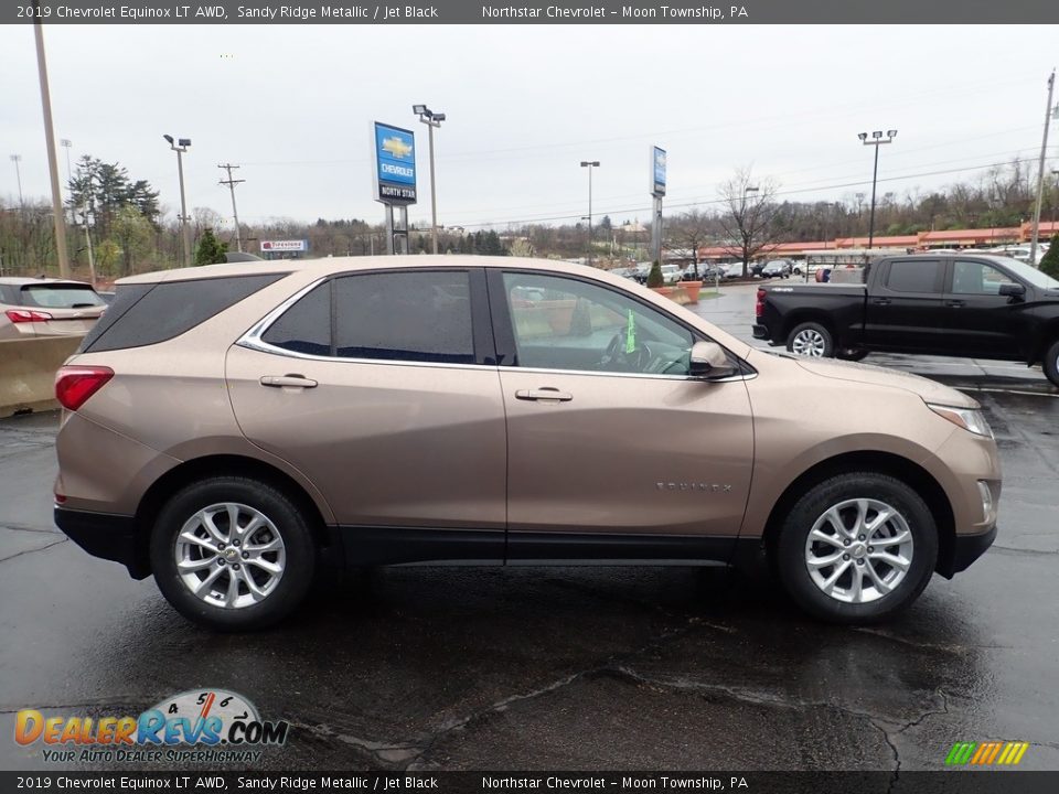 2019 Chevrolet Equinox LT AWD Sandy Ridge Metallic / Jet Black Photo #10