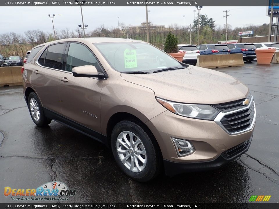 2019 Chevrolet Equinox LT AWD Sandy Ridge Metallic / Jet Black Photo #11