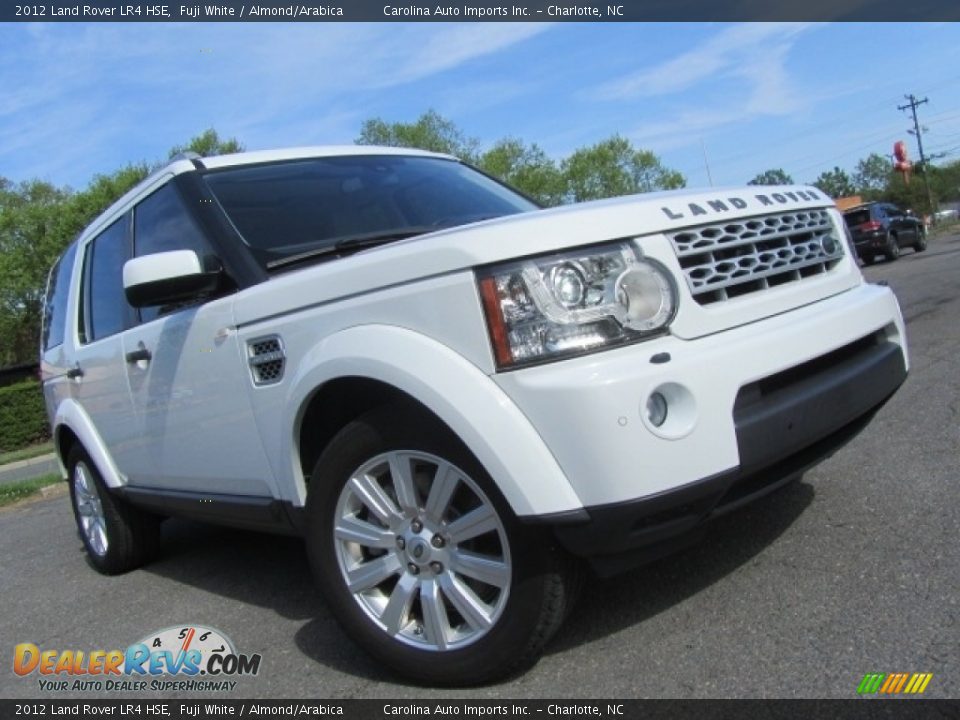 2012 Land Rover LR4 HSE Fuji White / Almond/Arabica Photo #1