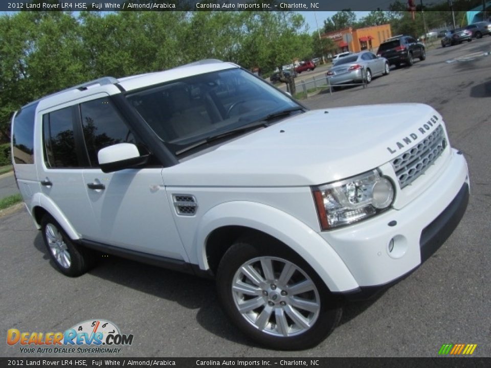 2012 Land Rover LR4 HSE Fuji White / Almond/Arabica Photo #3