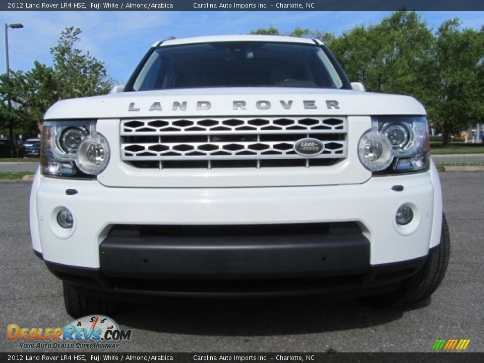 2012 Land Rover LR4 HSE Fuji White / Almond/Arabica Photo #4