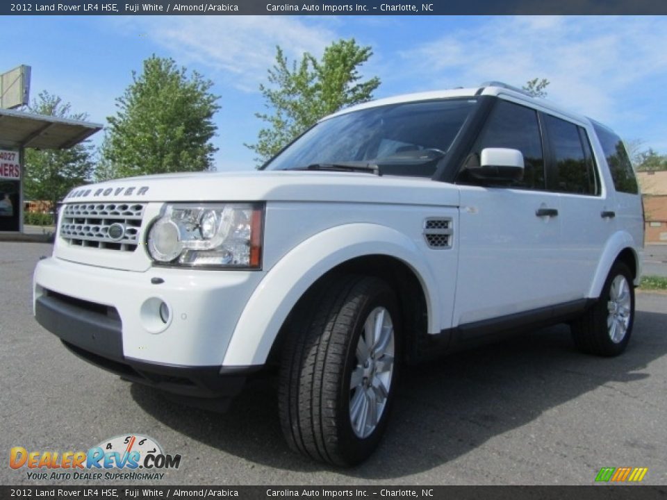 2012 Land Rover LR4 HSE Fuji White / Almond/Arabica Photo #6