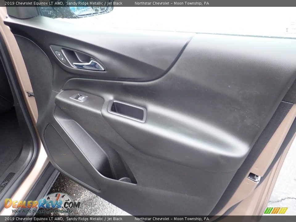 2019 Chevrolet Equinox LT AWD Sandy Ridge Metallic / Jet Black Photo #17