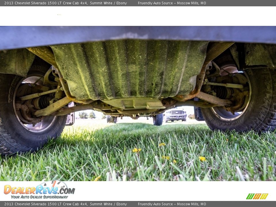 2013 Chevrolet Silverado 1500 LT Crew Cab 4x4 Summit White / Ebony Photo #10