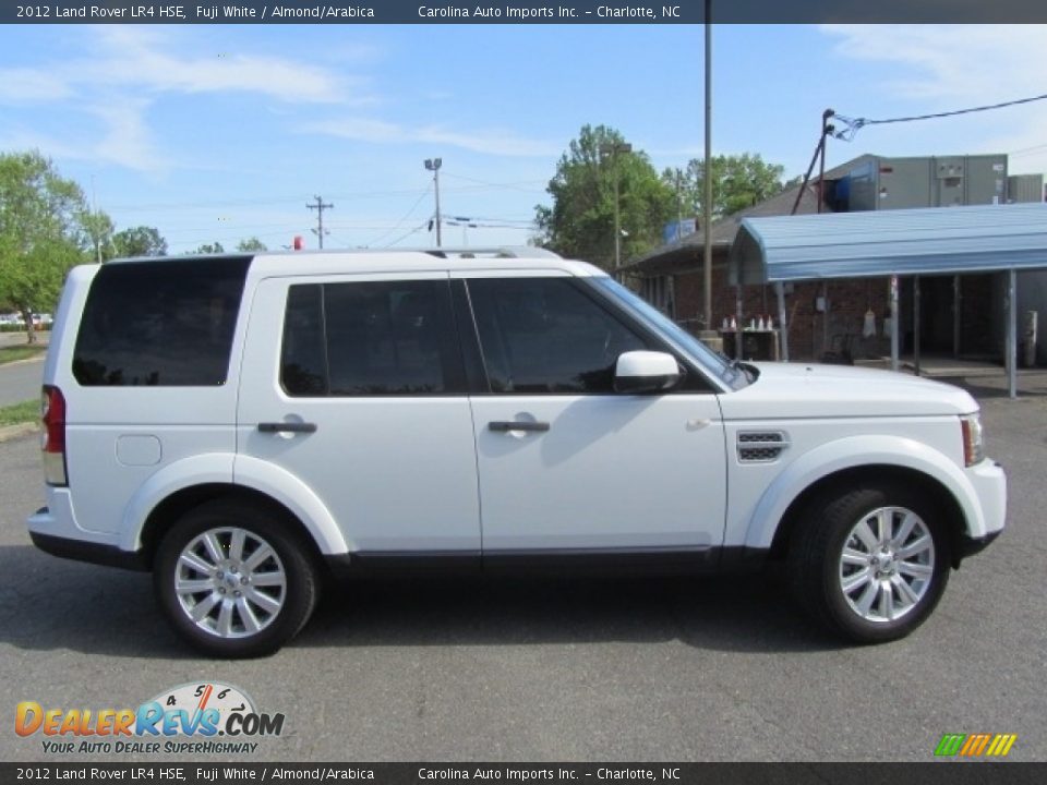 2012 Land Rover LR4 HSE Fuji White / Almond/Arabica Photo #11