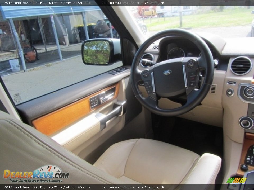 2012 Land Rover LR4 HSE Fuji White / Almond/Arabica Photo #12