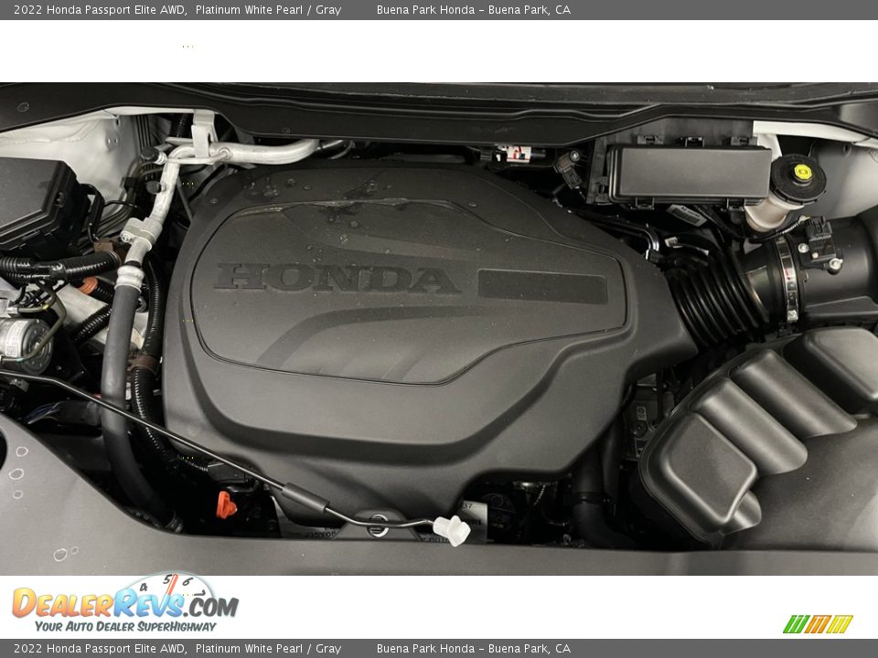 2022 Honda Passport Elite AWD 3.5 Liter SOHC 24-Valve i-VTEC V6 Engine Photo #11