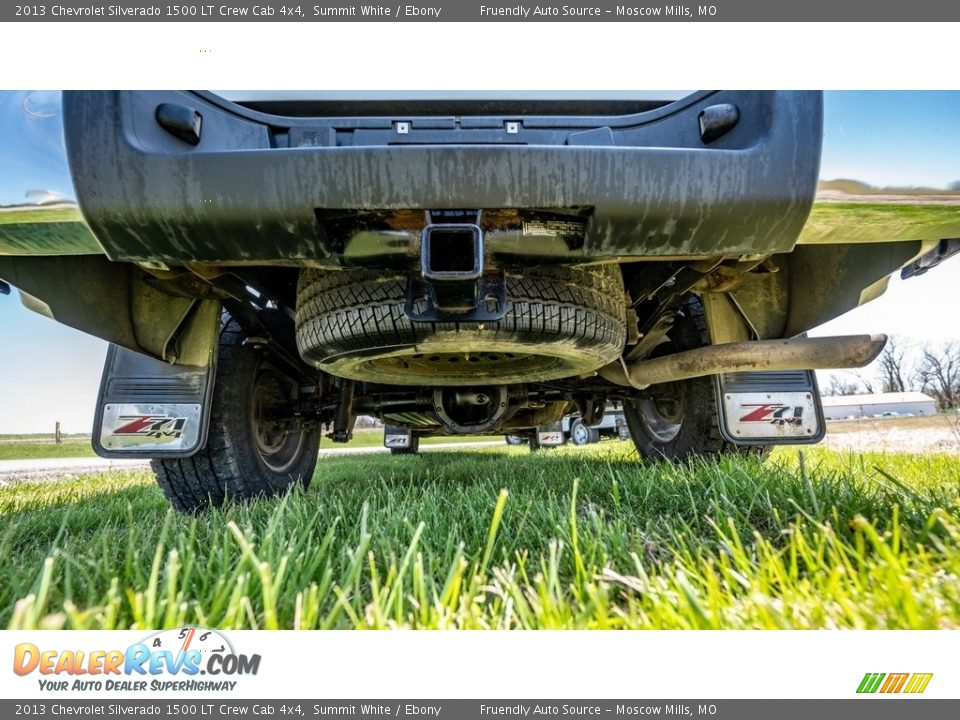 2013 Chevrolet Silverado 1500 LT Crew Cab 4x4 Summit White / Ebony Photo #13