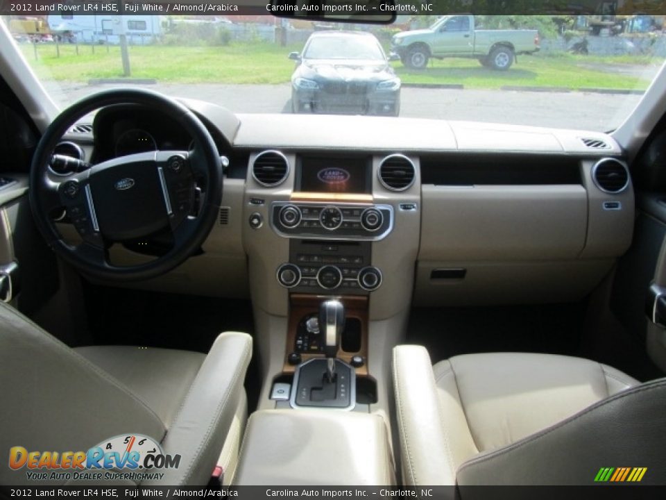 2012 Land Rover LR4 HSE Fuji White / Almond/Arabica Photo #13