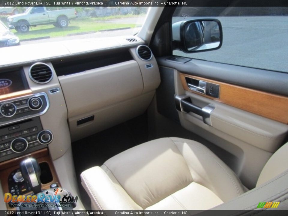 2012 Land Rover LR4 HSE Fuji White / Almond/Arabica Photo #14